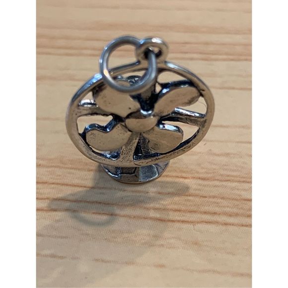 Vintage Table Fan Sterling Silver Jewelry Charm #retro - Picture 4 of 5
